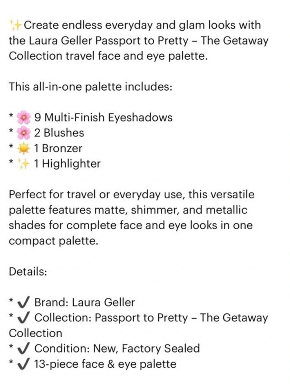 Laura Geller Warm Neutral & Rose Eyeshadow Palette